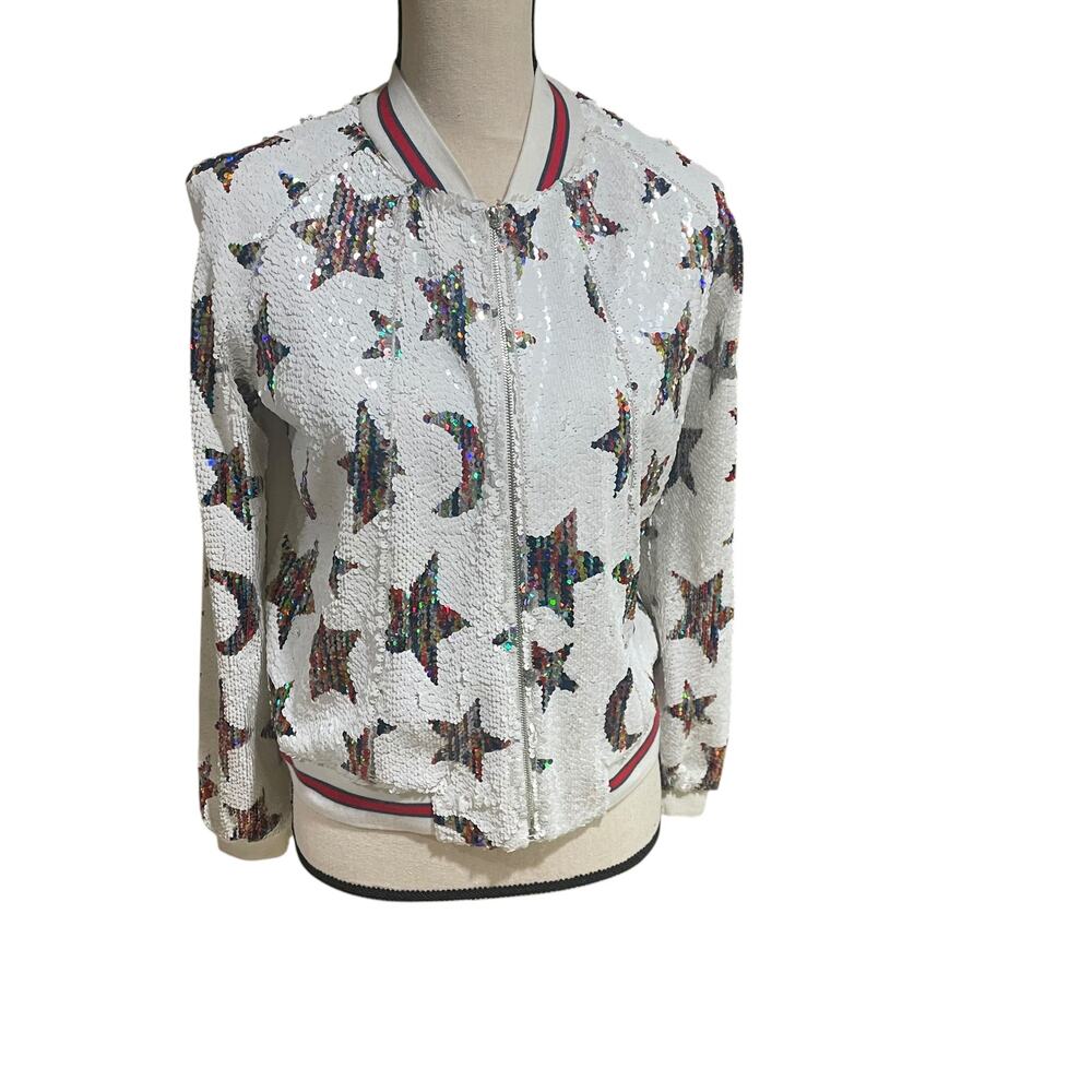 Alberto makali sequin star bomber